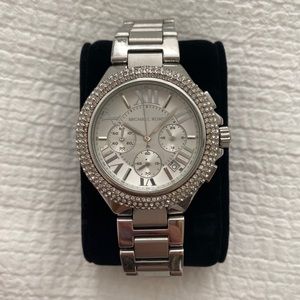 Michael Kors Camille Quartz Light-Silver Dial